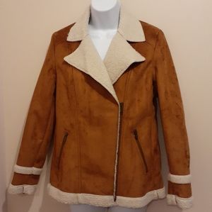🥿Old Navy Faux Suede Jacket. 🇨🇦 XS